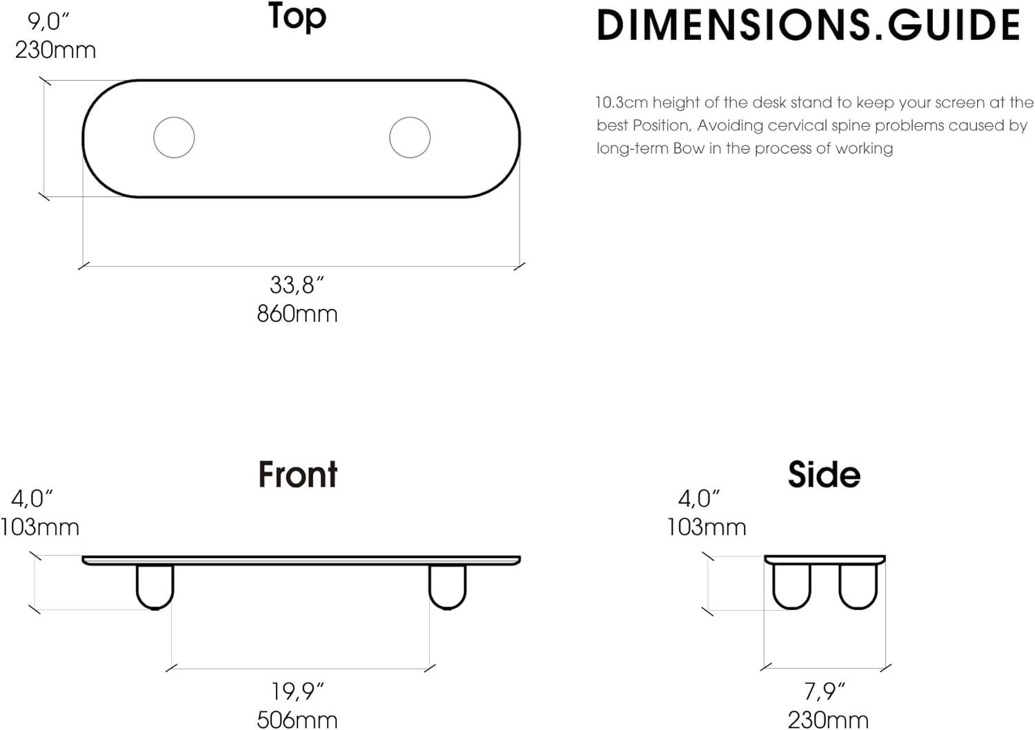 image:imageFenge Monitor Riser 34 Inch Dual Monitor Stand for Large Monitors Desk Organizer with Wooden Shelf amp Solid Wood Legs Computer Stand for Laptop TV PC Printer RedRed